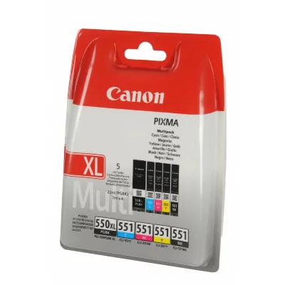 CANON Pack  Pack PGI-550XL/CLI-551 PGBK/C
