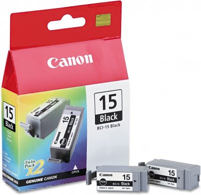 CANON Pack cartouche  BCI-15 - 2 x Noir