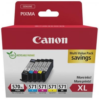 CANON Pack Cartouche  Pixma PGI570XL/CLI571 FNAC SEC