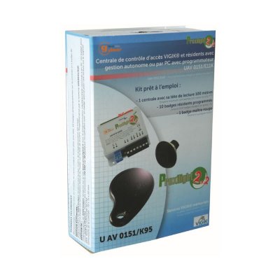 Pack centrale VIGIK monoporte Golmar Bitron PROXILIGHT 22