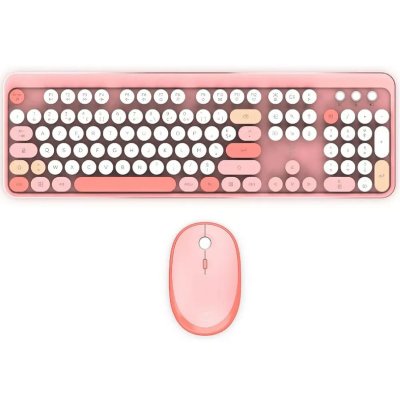 MOBILITY LAB Pack Clavier avec Souris Sans Fil  Pure Rose