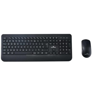 BLUESTORK Pack Clavier/Souris  Pack office R2 - Sans fil - Noir