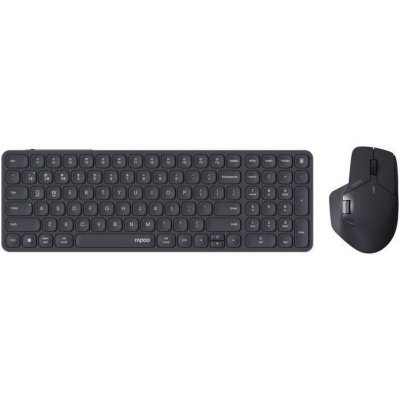 RAPOO Pack Clavier/Souris  9760M - Noir 