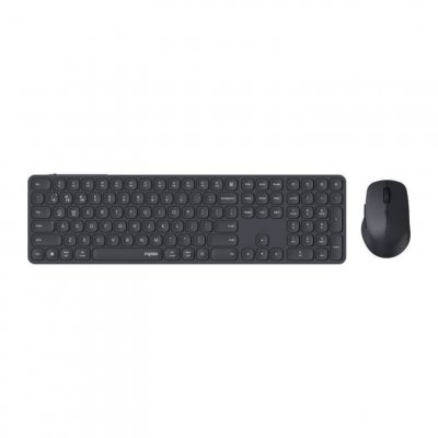 Pack Clavier/Souris Rapoo 9810M - Noir 