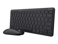 TRUST Pack Clavier/Souris  Lyra - Clavier/Souris/Noir/Sans fil