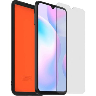 XIAOMI Pack Coque TPU et Verre tremp&eacute; pour  Redmi9A
