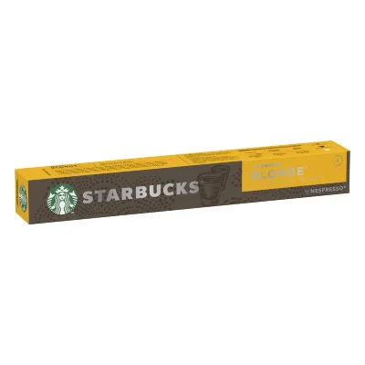 STARBUCKS Pack de 10 capsules Nespresso  Blonde Espresso Roast 