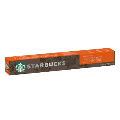 STARBUCKS Pack de 10 capsules Nespresso  Colombia XPZ