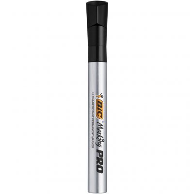 BIC Pack de 12 feutres ind&eacute;l&eacute;biles  Marking Pro