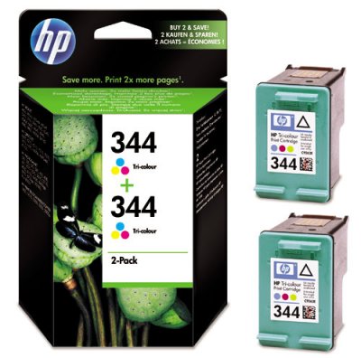 HP Pack de 2 cartouches d'encre  344