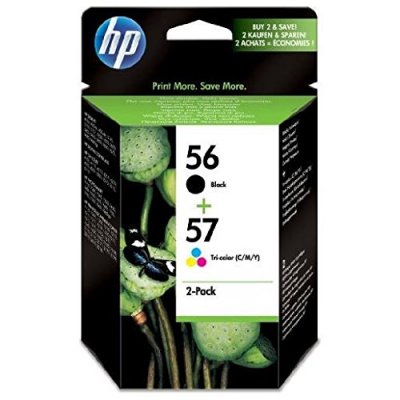 HP Pack de 2 cartouches  56 et 57