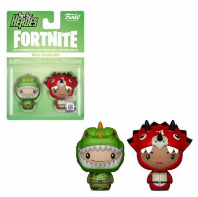 FUNKO Pack de 2 figurines  Pop! Fortnite Rex et Tricera Ops 