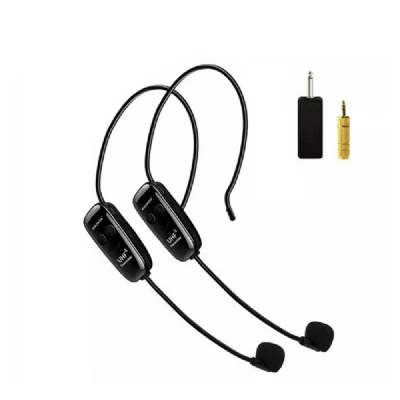 GENERIQUE Pack de 2 Microphones Sans Fil