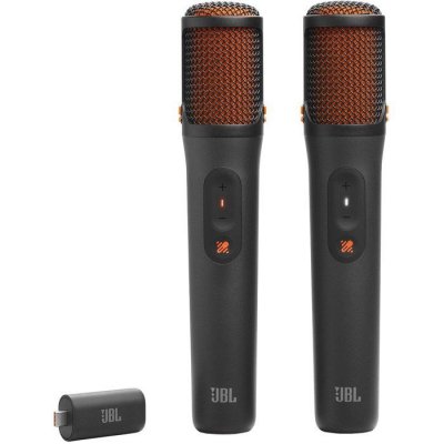 JBL Pack de 2 microphones sans fil -  - EASY SING MICS - Noir