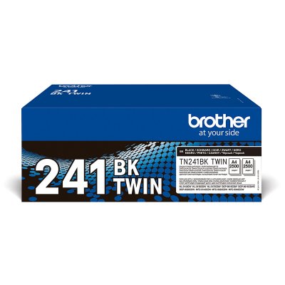 BROTHER Pack de 2 toners  TN241 Noir 