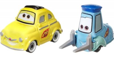 MATTEL Pack de 2 v&eacute;hicules Cars 3 Guido et Luigi