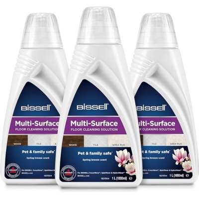 BISSELL Pack de 3 D&eacute;tergents Multi-surfaces  3L - 