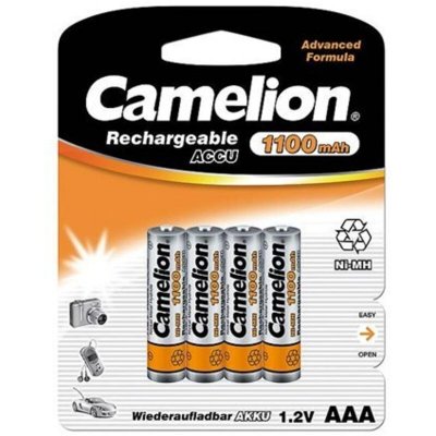 CAMELION Pack de 4 accus  AAA Micro 1100mAH 