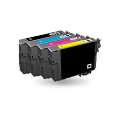  Pack de 4 cartouches rema compatible HP 903 XL - noire/couleurs - Kaps