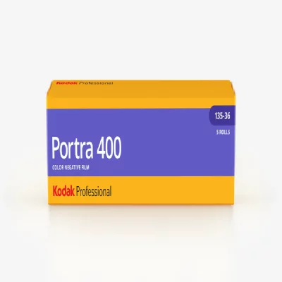 KODAK Pack de 5 films n&eacute;gatif couleur 24x36  Portra 400 iso 36poses