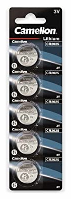 CAMELION Pack de 5 piles  Lithium 3V CR2025 