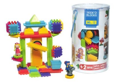 FAUJAS Pack de 80 pi&egrave;ces Au Sycomore avec 2 personnages f&eacute;&eacute;riques