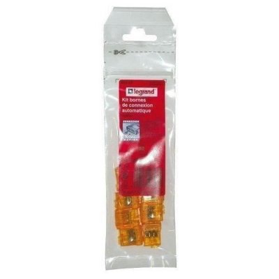 LEGRAND Pack de 9 bornes de connexion  - sans vis - 3 fils