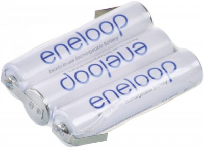 PANASONIC Pack de piles rechargeables 3x LR3 (AAA) NiMH 129674 3.6 V 750 mAh
