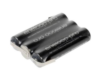 PANASONIC Pack de piles rechargeables 3x LR3 (AAA) NiMH 137386 3.6 V 900 mAh