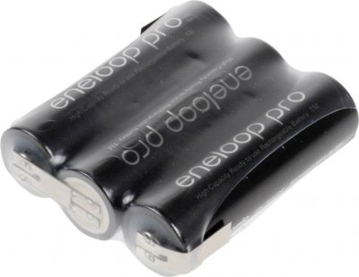 PANASONIC Pack de piles rechargeables 3x LR6 (AA) NiMH 135551 3.6 V 2450 mAh