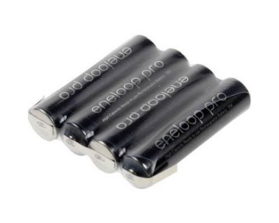 PANASONIC Pack de piles rechargeables 4x LR3 (AAA) NiMH 137387 4.8 V 900 mAh