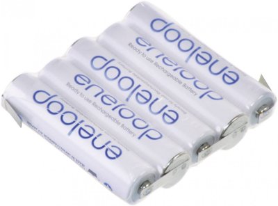 PANASONIC Pack de piles rechargeables 5x LR3 (AAA) NiMH 133605 6 V 750 mAh