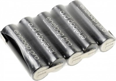 PANASONIC Pack de piles rechargeables 5x LR6 (AA) NiMH 134690 6 V 2450 mAh