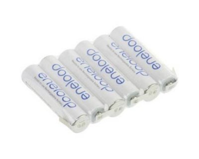PANASONIC Pack de piles rechargeables 6x LR3 (AAA) NiMH 132321 7.2 V 750 mAh