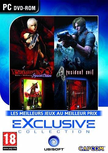 Pack Devil May Cry 3 + Resident Evil 4 - Exclusive Collection Pc