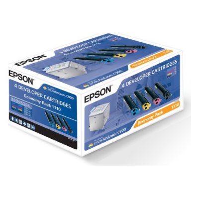 EPSON Pack &eacute;conomique de 4 toners  pour Aculaser C900/C900N