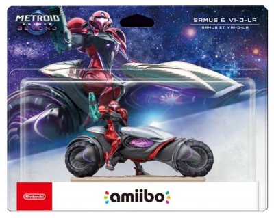 NINTENDO Pack figurines amiibo Samus et Vai-O-La - collection Metroid Prime 4: Beyond 