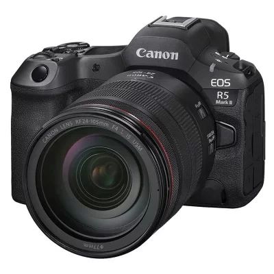 CANON Pack Fnac Appareil photo hybride  EOS R5 II Noir + Objectif zoom RF 24-105mm f/4L IS USM 