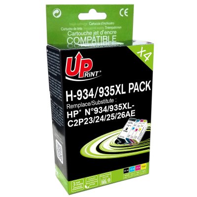 UPRINT Pack HP934/HP935, 4 cartouches