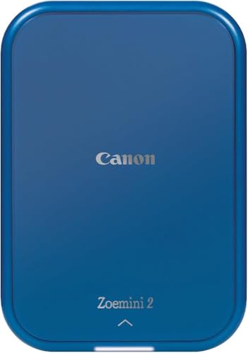 CANON Pack Imprimante Photo  Zoemini 2 Vaiana 2 Bluetooth Bleu marine + Housse Vaiana 2 