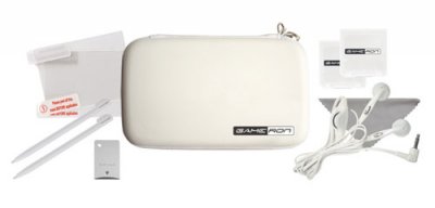 AWG Pack Inital - 8 Accessoires Blanc Pour Dsi - Nintendo Ds