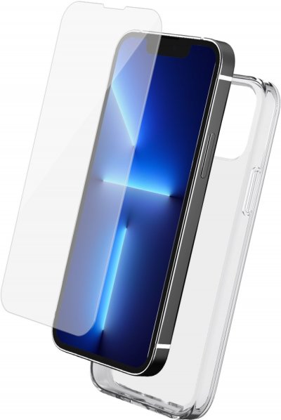 BIGBEN CONNECTED Pack iPhone 13 Pro Max Coque Transparente + Verre tremp&eacute; Bigben - Neuf