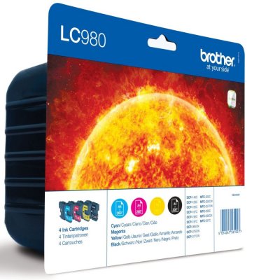 BROTHER PACK LC980V 4 COULEURS