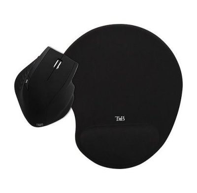 T NB SA Pack Peripheriques T'nB Ergo 1V2 - Souris/Tapis de souris/Sans Fil