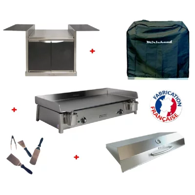PLANCHAELEC Pack plancha &eacute;lectrique anthea e870 + meuble complet - mirichaud