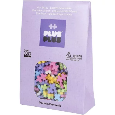 PLUSPLUS Pack Plus Plus Mini Pastel 300 pi&egrave;ces