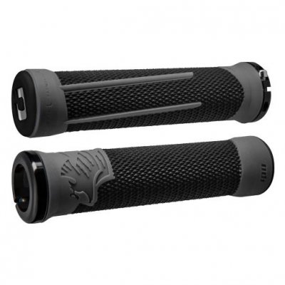ODI Pack poignee  ag2 v2 1 lock on 135mm noir grise