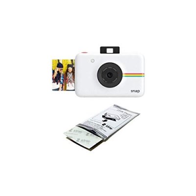 POLAROID Pack  Snap Num&eacute;rique Instantan&eacute; Blanc + 10 Feuilles