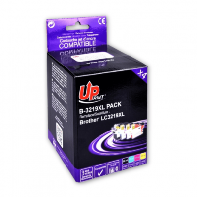 UPRINT Pack PREMIUM compatible BROTHER LC3219XL, 4 cartouches