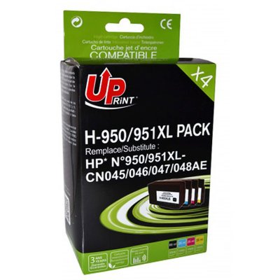 UPRINT Pack PREMIUM compatible HP 950XL/951XL 4 cartouches